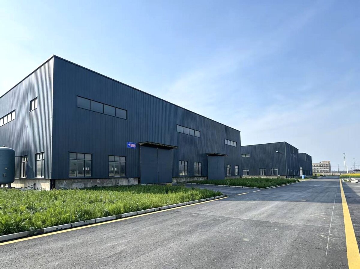 Chemical production campus exterior