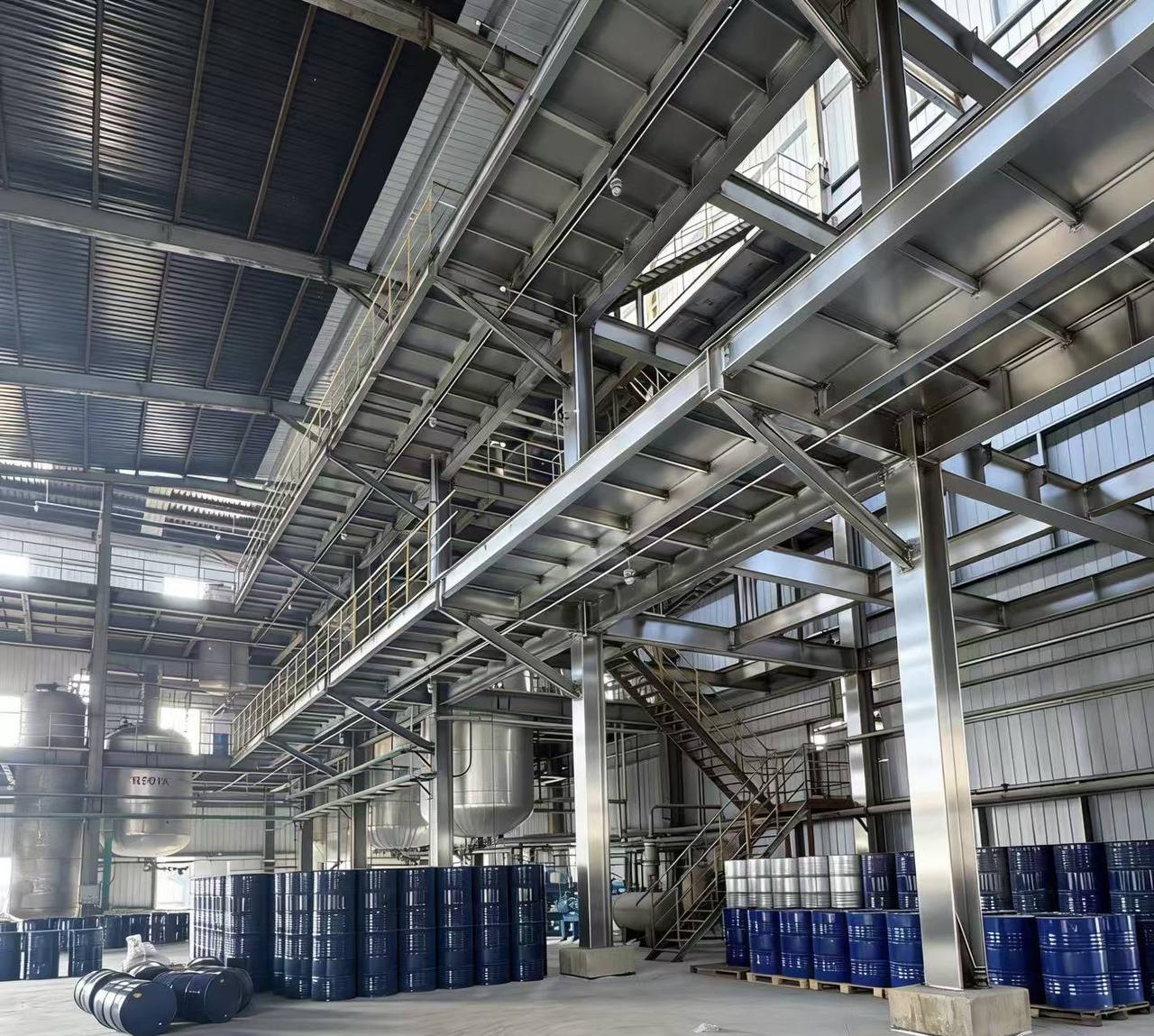 Production workshop interior